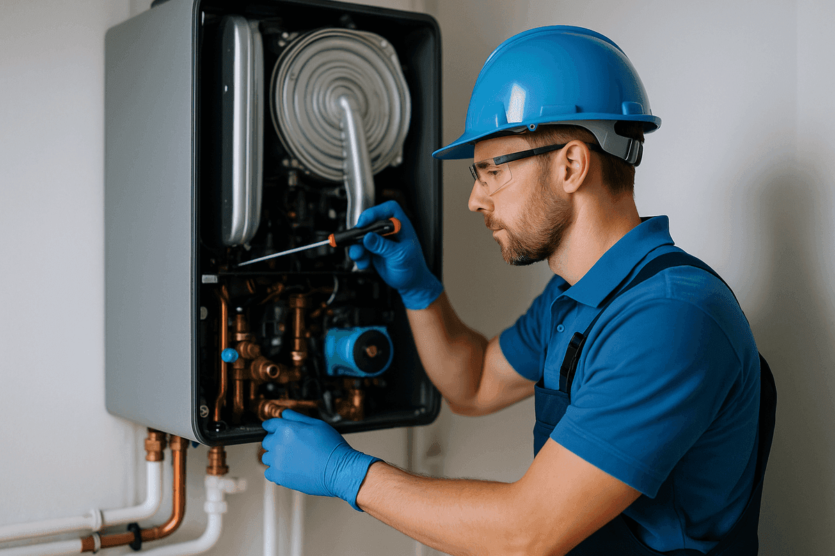 Boiler Repair service by Right Way Plumbing