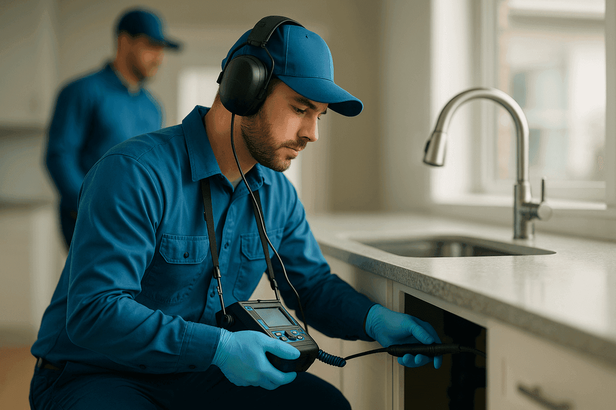 Leak Detection service by Right Way Plumbing