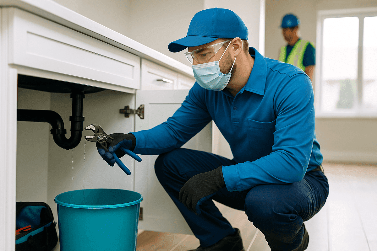 Leak Repair service by Right Way Plumbing