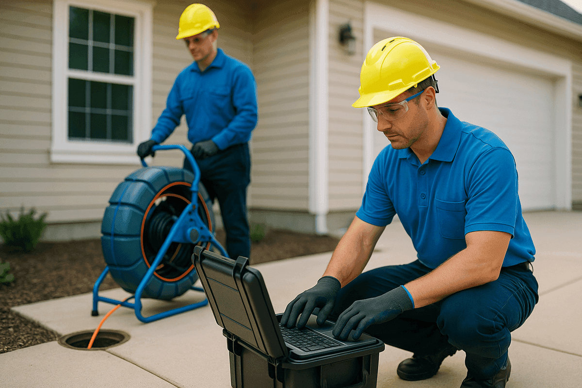 Sewer Line Inspection service by Right Way Plumbing