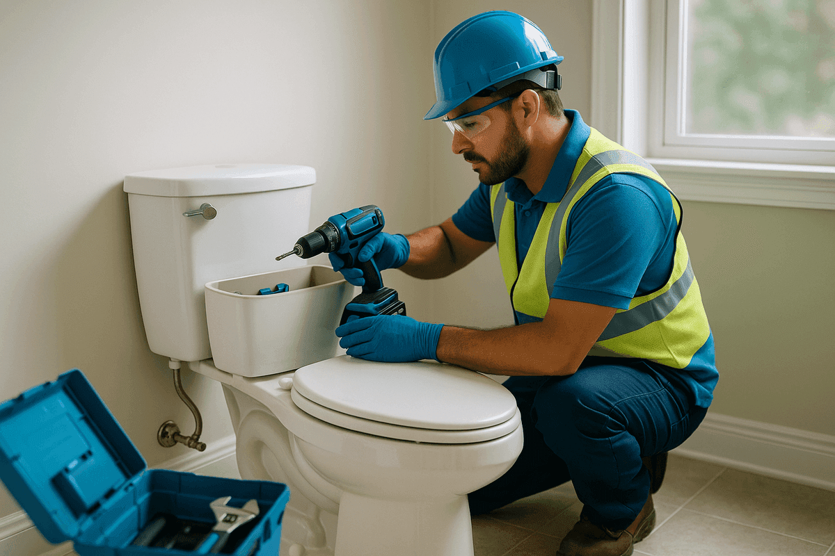 Toilet Repair service by Right Way Plumbing