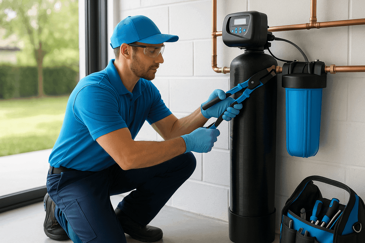 Water Filtration Systems service by Right Way Plumbing