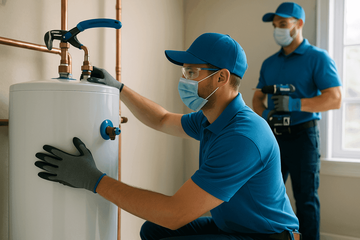 Water Heater Installation service by Right Way Plumbing