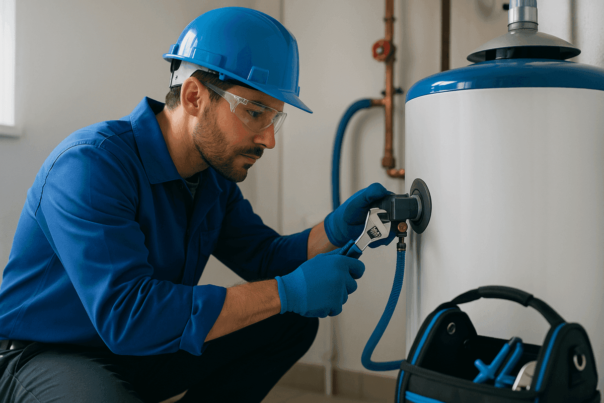 Water Heater Repair service by Right Way Plumbing